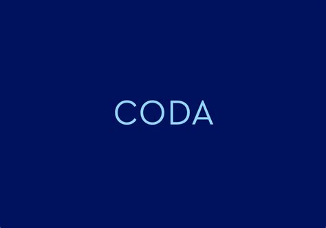 What Does Coda Mean Acronyms By