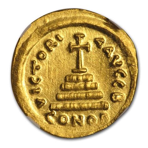 Buy Byzantine Gold Solidus Tiberius Ii Constantine 578 582ch Ms Ngc