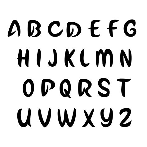 9 Best Free Printable Alphabet Designs