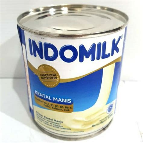 jual susu kental manis indomilk kaleng putih 370g shopee indonesia