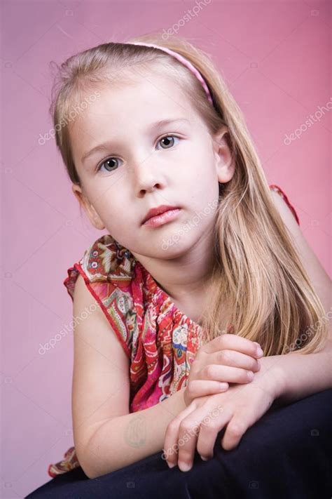 Portrait Of A Young Girl Stock Photo By ©valth 12754646