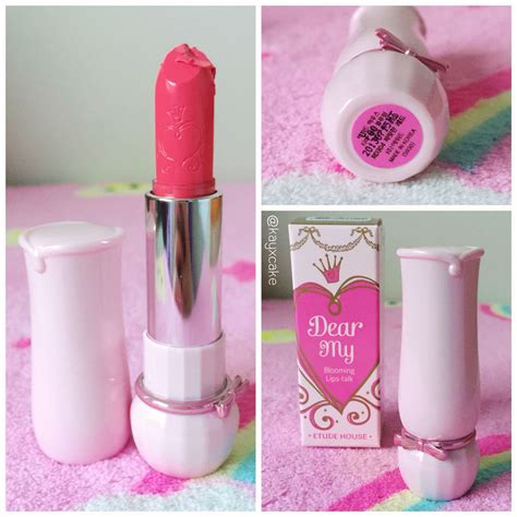 Super pigmented, matte, and no fall out. Etude House Dear My Blooming Lips-talk RD304 | Makeup art ...