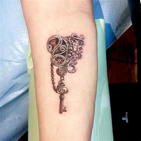 100 Fantastic Steampunk Tattoo Designs The Steamy And Mechanics Affair