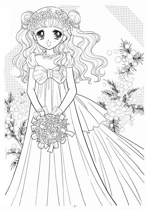 Anime Princess Coloring Sheet