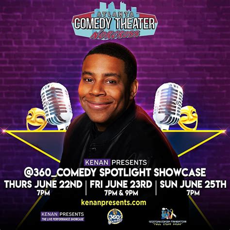 360comedy Spotlight Showcase Atlanta 625 Atlanta Comedy Theater