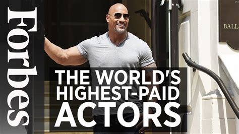 The Worlds Highest Paid Actors 2016 Forbes Youtube