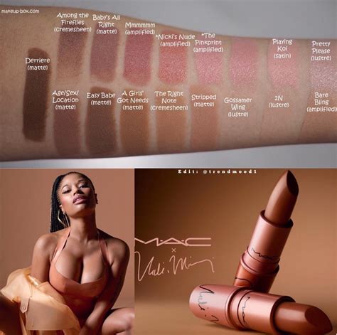 BuzzBeeuty MAC X Nicki Minaj Nude Lipstick Collection Release Date