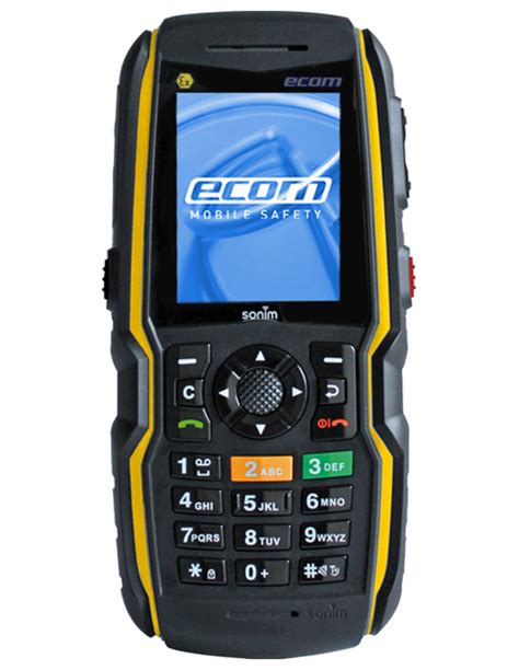 Intrinsically Safe Cell Phone W Lone Worker Protection
