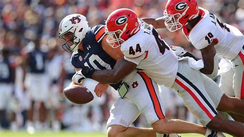 Georgia Tackles Auburn In Deep Souths Oldest Rivalry Now 6 0