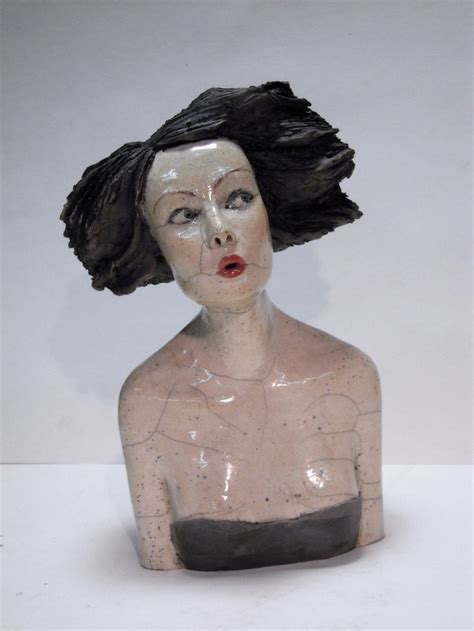 Contemporary Ceramic Sculptures Mélanie Bourget Sculpture Argile