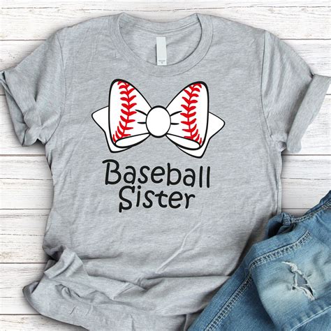 Baseball Sister Svg Svg Dxf Eps Baseball Mom Svg Baseball Etsy