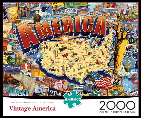 Buffalo Games Vintage America 2000 Piece Puzzle Walmart Canada