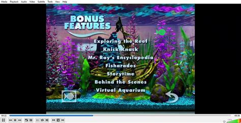 Finding Nemo Dvd Menu Disc 2