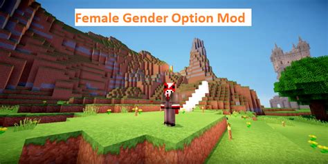 Female Gender Option Mod For Minecraft