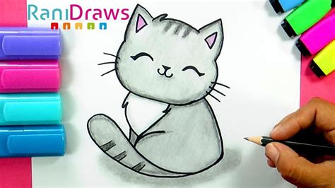 Como Dibujar Un Gato Kawaii Paso A Paso Como Dibujar Un Gato Dibujo