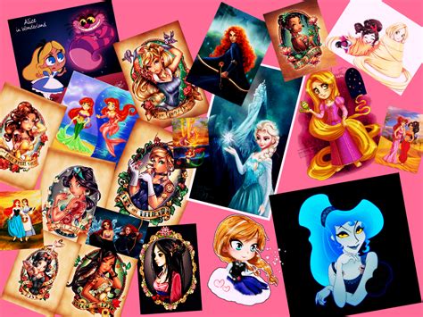 Disney Princess Collage By Theresa10293 On Deviantart