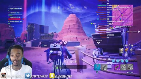 Flightreacts Hilarious Rage Playing Fortnite After A Long Time Again