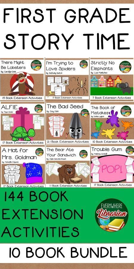 Wonderful Story Extension Activities That Go With 10 Picture Books