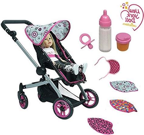 The New York Doll Collection Deluxe Dolls Stroller