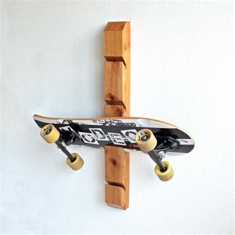 Our Custom Skateboard Rack Is Decorative Super Strong Perfect For