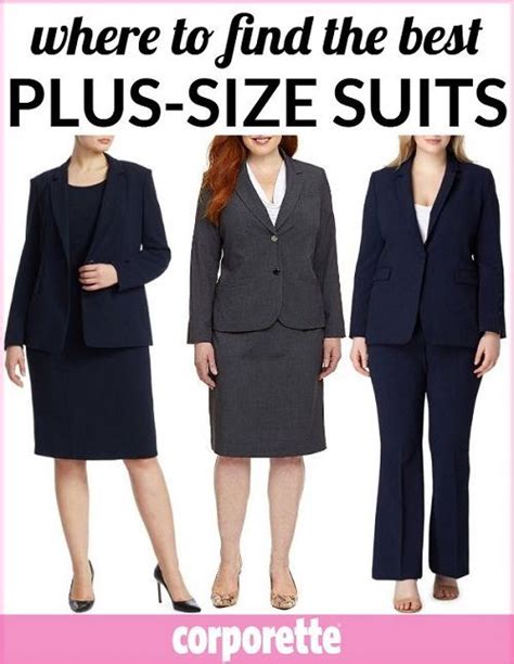 Where To Find Stylish Plus Size Suits For Work Plus