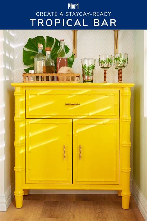 Hello Yellow Freshening Up Your Home Bar Decor Is No 1 On Our List