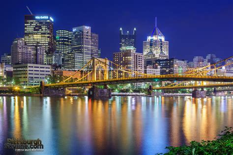 Pittsburgh Skyline For Summer 2014 Original