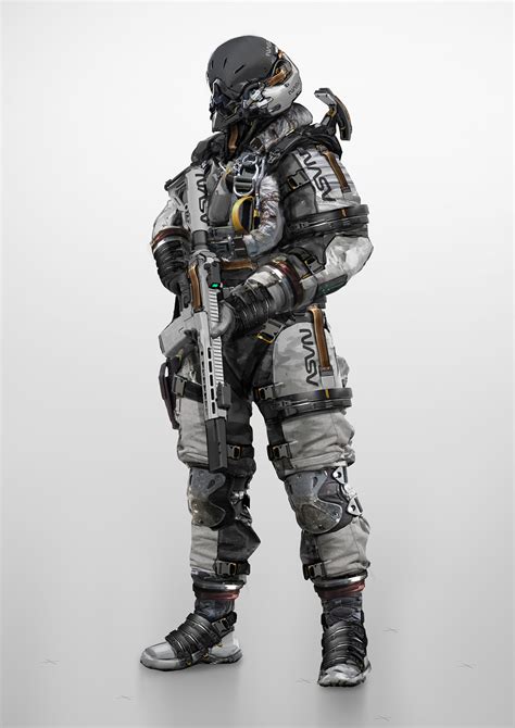 Combat Astronaut By Johnson Ting Rimaginaryastronauts