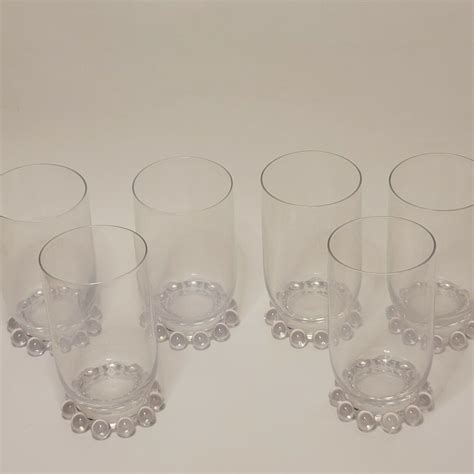 Imperial Candlewick Clear Water Goblet Set Of Boopie