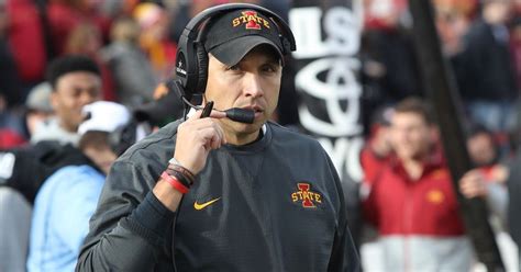 Everything Matt Campbell Said During His National Signing Day Press Conference