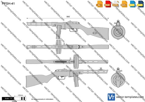 Templates Weapons Rifles Ppsh 41