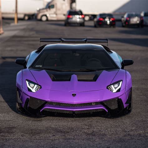 Your destination for buying lamborghini aventador. Chris Brown Shows Insane Widebody Purple Lamborghini ...