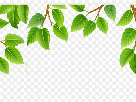 Green Leaves Nature Background Print Vector Png Similar Png