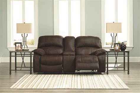 Zavier Glider Reclining Loveseat With Console Ashley Furniture