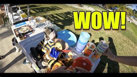 GARAGE SALE SCORE! - YouTube