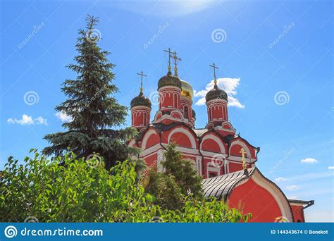 Moscow Russia June 03 2018 Cathedral Of Mother Of God Sign Of