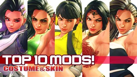Top 10 Laura Mods In Street Fighter V Ae Youtube