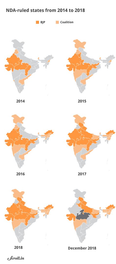 Assembly Polls Maps Show Change In Mp Rajasthan Chhattisgarh