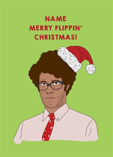 Merry Flippin Christmas Card Scribbler