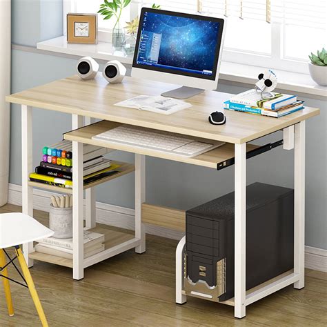 40 Computer Desk Pc Laptop Study Writing Table Workstation Student