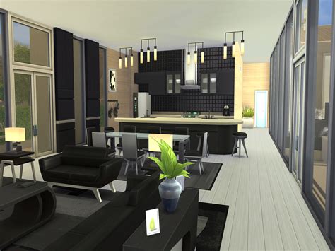 Step inside and the open ground floor rooms offers sense of welcome. Mod The Sims - Phoenix - Modern Single Family House