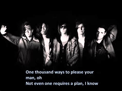 The Strokes You Only Live Once Karaoke Youtube