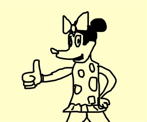 Bad Minnie Mouse Drawception