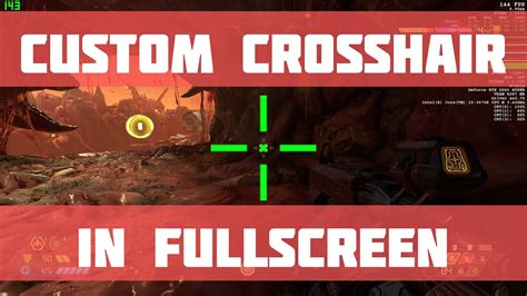 Crosshair Overlay Fullscreen Game Lasopahopper