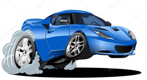 Vector Cartoon Modern Car — Stock Vector © Mechanik 7259166