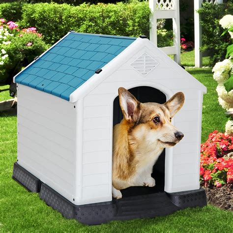 Buy Large Plastic Dog House Indoor Outdoor Doghouse Dog Kennel Easy To