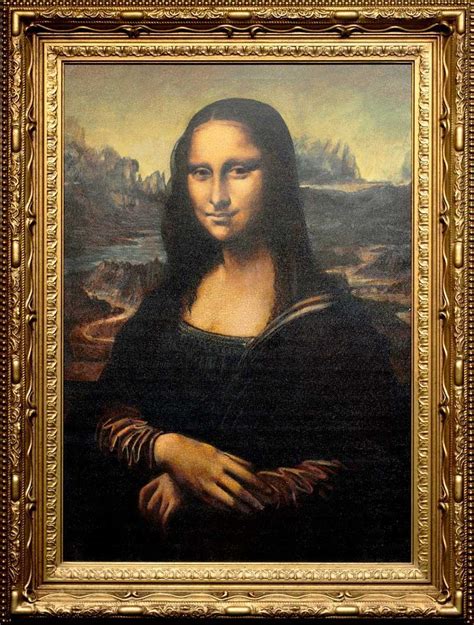Mona Lisa In The Style Of Leonardo Da Vinci Edition Wyecliffe