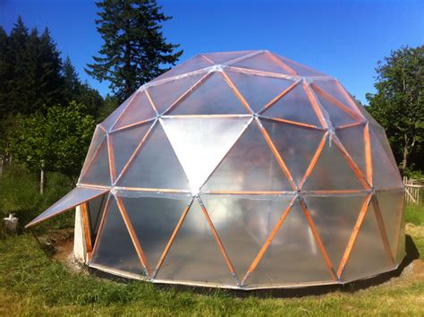 The Easydome System A Diy Biodome Geodesic Greenhouse Manual Dome
