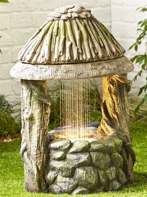Wishing Well With Led Lights Water Feature By Kelkay Waterfeatures2go