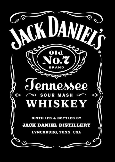 Jack Daniels Logo Transparent Jack Daniels Label Jack Daniels